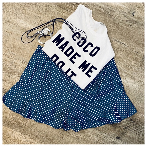 ✨LAST✨FUN POLKA DOT FLIRTY SHORTS - Picture 4 of 5